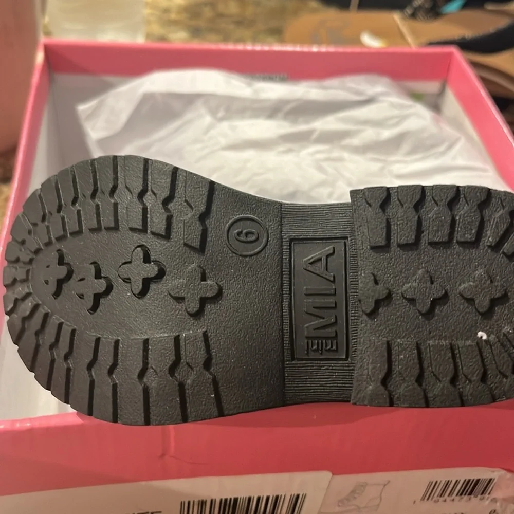 NWT M I A Toddlers Lil Tanya Moto Boots